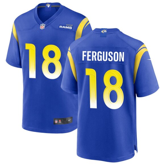 Mens Youths Kids Womens Terrance Ferguson Royal Stitched Vapor Jersey
